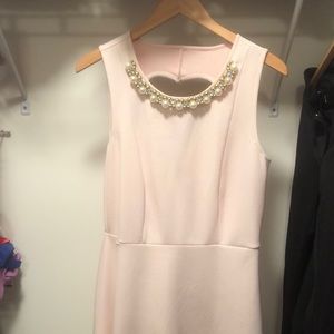 Forever 21 peach dress with heart opening in back